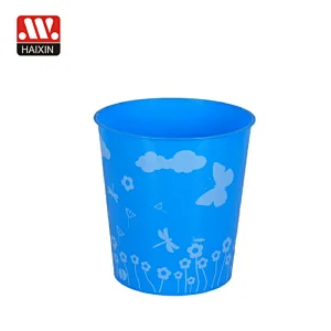 Plastic garbage bin GARBAGE BIN 5.5L IML STACKABLE FLEXIBLE GARBAGE BIN ROUND