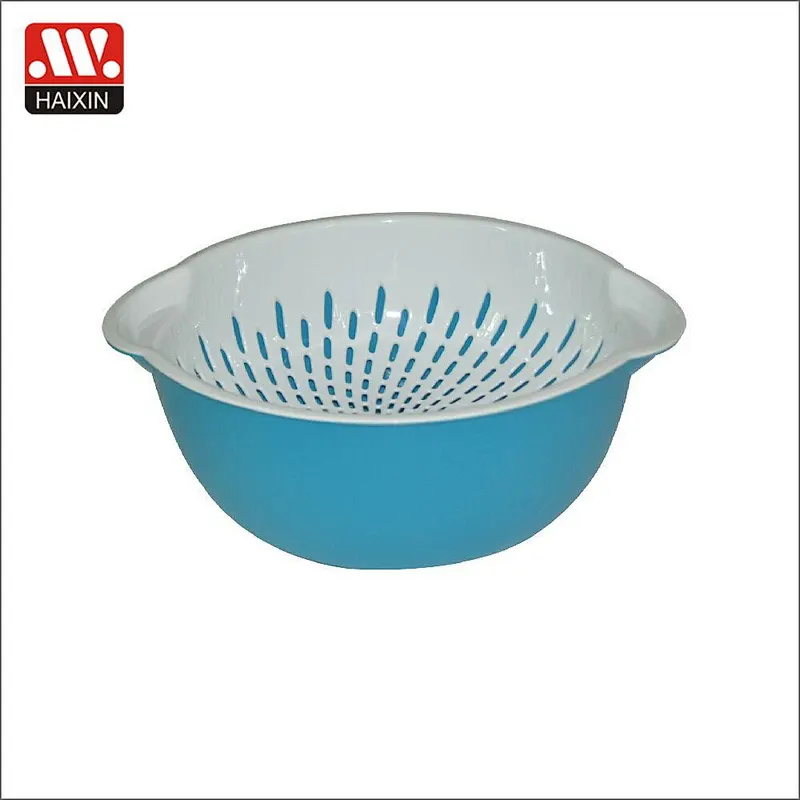 3.3/4.7/6.2L Plastic colander bowl set