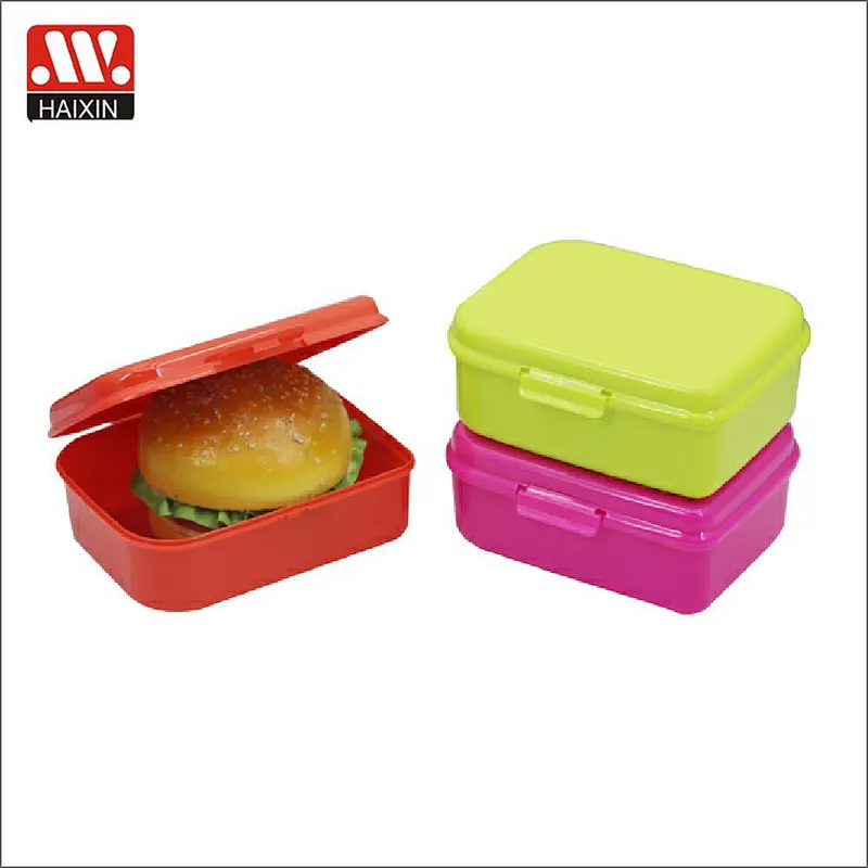 Plastic Hamburger/Sandwich/Bread Box container bread storage container salad