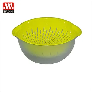 3.3/4.7/6.2L Plastic colander bowl set