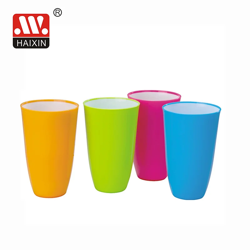 double color cup   water cup  plastic double color water cup 0.65L