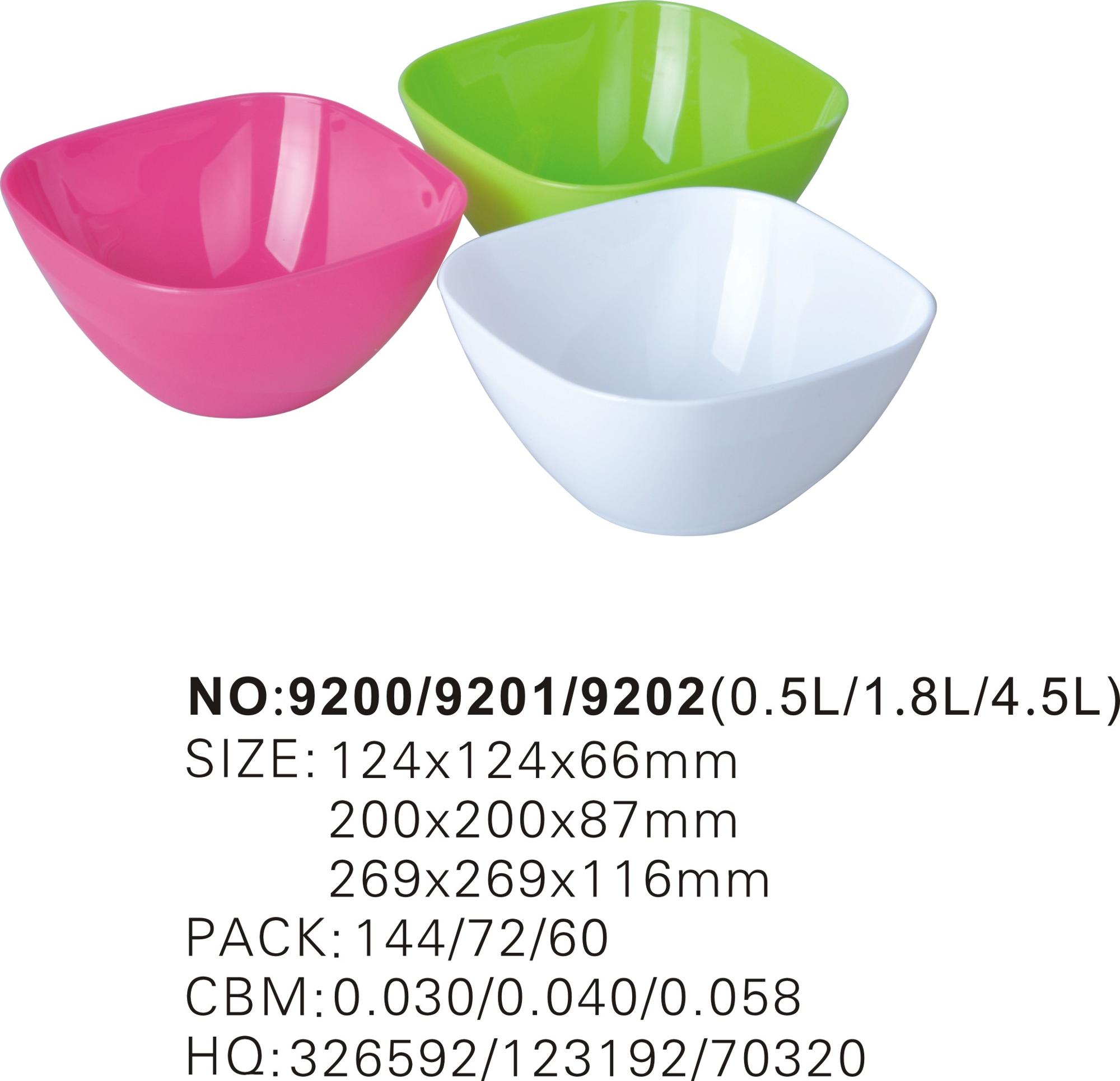 Hot sale cheap FDA BPA free tableware disposable soup bowl plastic wholesale salad bowl
