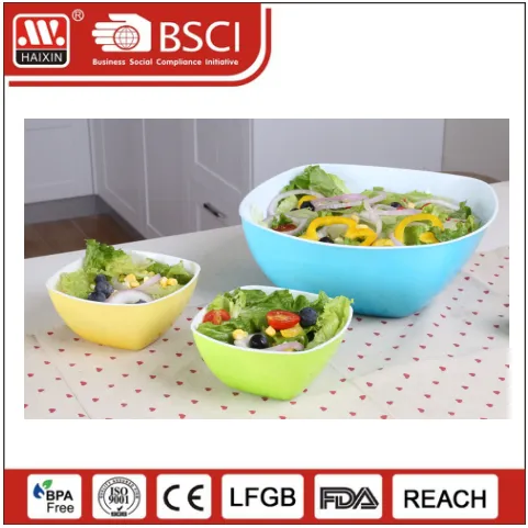 Plastic cereal bowl rice fruit pp bowl BPA free