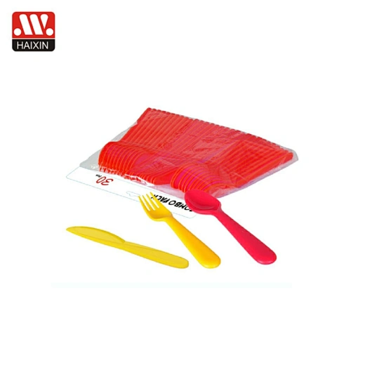 30PCS plastic cutlery set chilren cutlery set