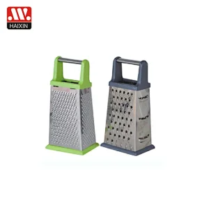 4-Sided Stainless Steel grater with Cheese Slicer for Parmesan Cheese, Vegetables