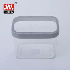 2.3L Large BPA Free Rectangular Food Canister