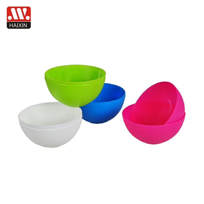 salad bow 0.7L plastic salad bowl kitchen bowl food bowl fruit bowl round 2pcs