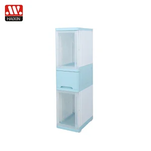 3 Drawers Plastic Clothes Storage Cabinet containers