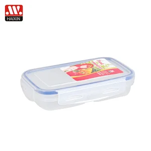 0.35L rectangle airtight food container with snaplock