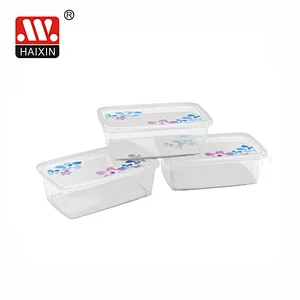 Microwavable Food Containers For Meal Prep With Lid Rectangular Reusable Storage Box