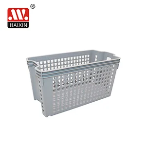stackable PP plastic basket storage container BPA free