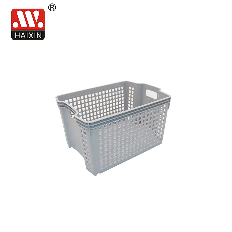 stackable PP plastic basket storage container BPA free