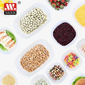 Plastic Microwavable Food Containers With Lids Reusable Storage Lunch Boxes BPA Free