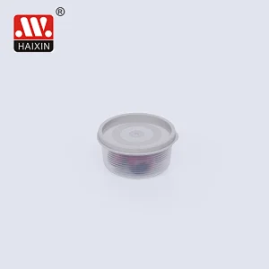 Pack of 7 Multi-Size Round Plastic Food Containers with Colorful Lids
