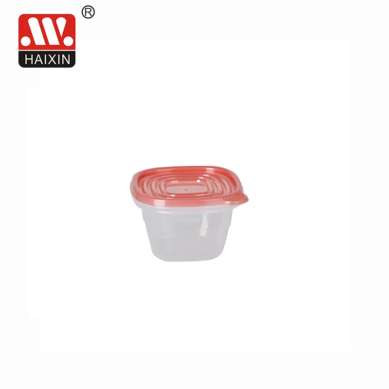Plastic Microwavable Food Containers With Lids Reusable Storage Lunch Boxes BPA Free