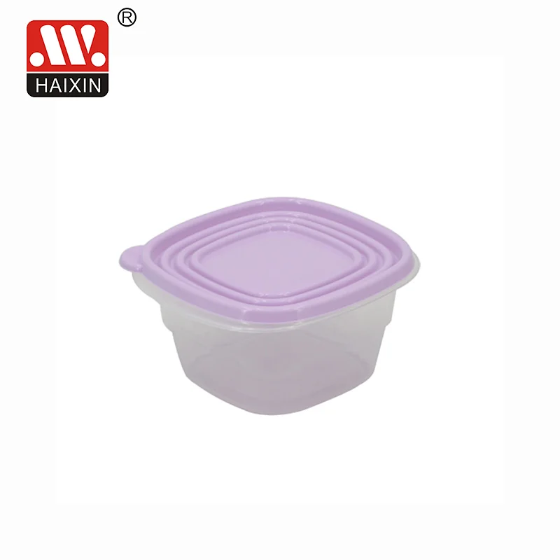 1.2L Plastic Food Storage Freezer Containers with Leak-proof Lids