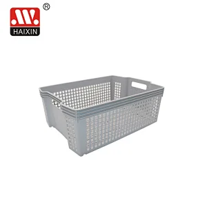 stackable PP plastic basket storage container BPA free