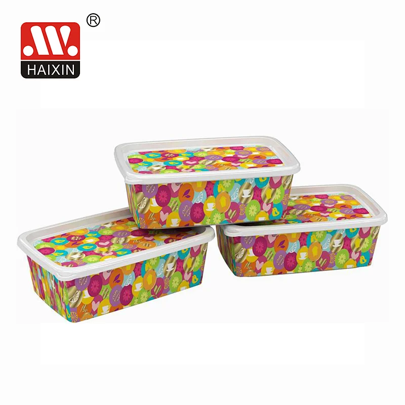 Microwavable Food Containers For Meal Prep With Lid Rectangular Reusable Storage Box