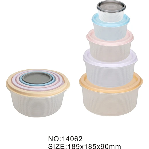 plastic food storage box set