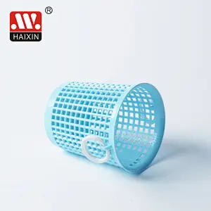 Creative Square Hollow Design Pen Pencil Holder Desktop Organizer Utility Basket