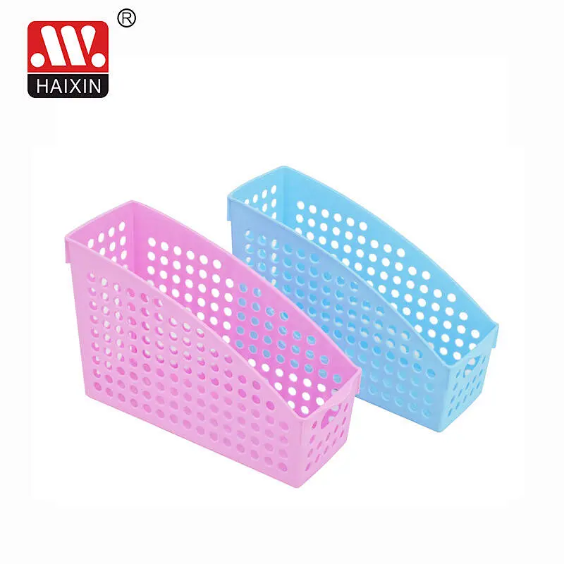 School Supplies Storage Baskets Plastic Organizers For Office Desktop File Holder