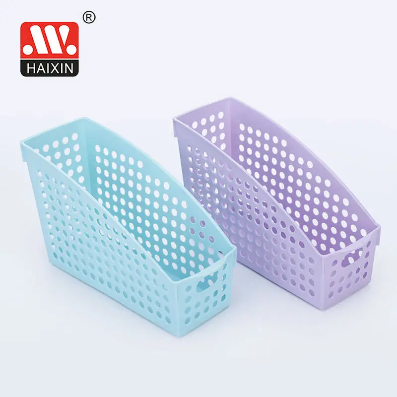 School Supplies Storage Baskets Plastic Organizers For Office Desktop File Holder