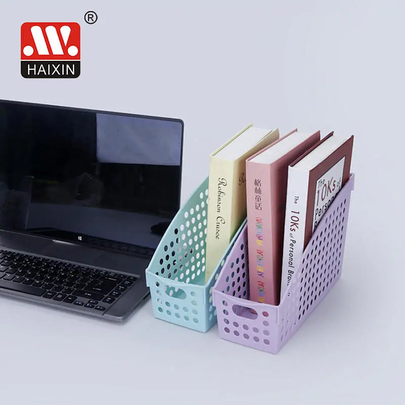 School Supplies Storage Baskets Plastic Organizers For Office Desktop File Holder
