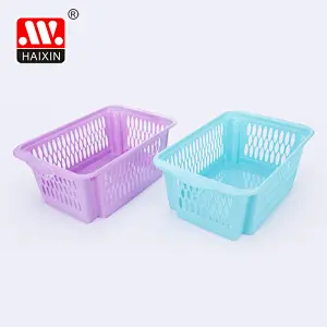Stackable Basket Storage Plastic Kitchen Office Organizer Plastics Tray Baskets