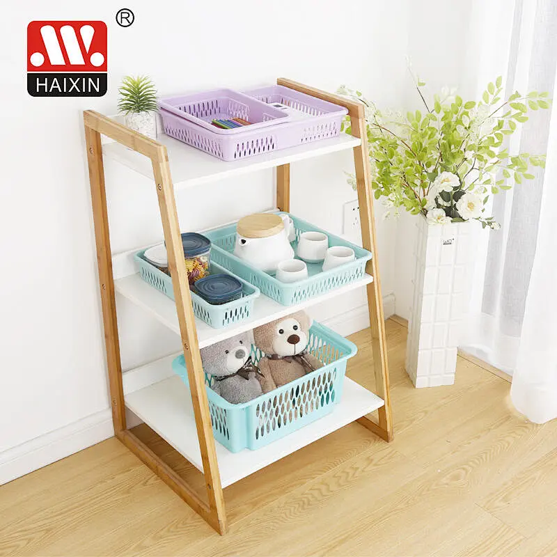 Slim Pencil Organizer Storage Container Small Plastic Basket Tray Box Utility Basket