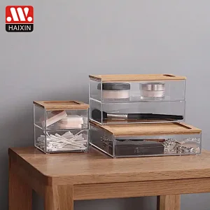 Plastic Popular Clear PET Storage Box for household