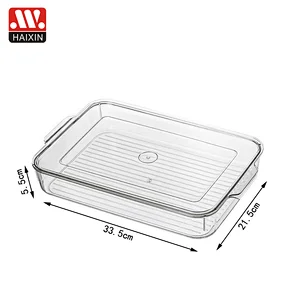 Plastic Refrigerator Food Storage Container for Kitchen