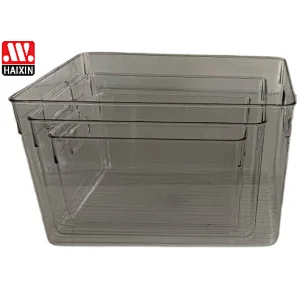 Refrigerator storage container set with white box packing