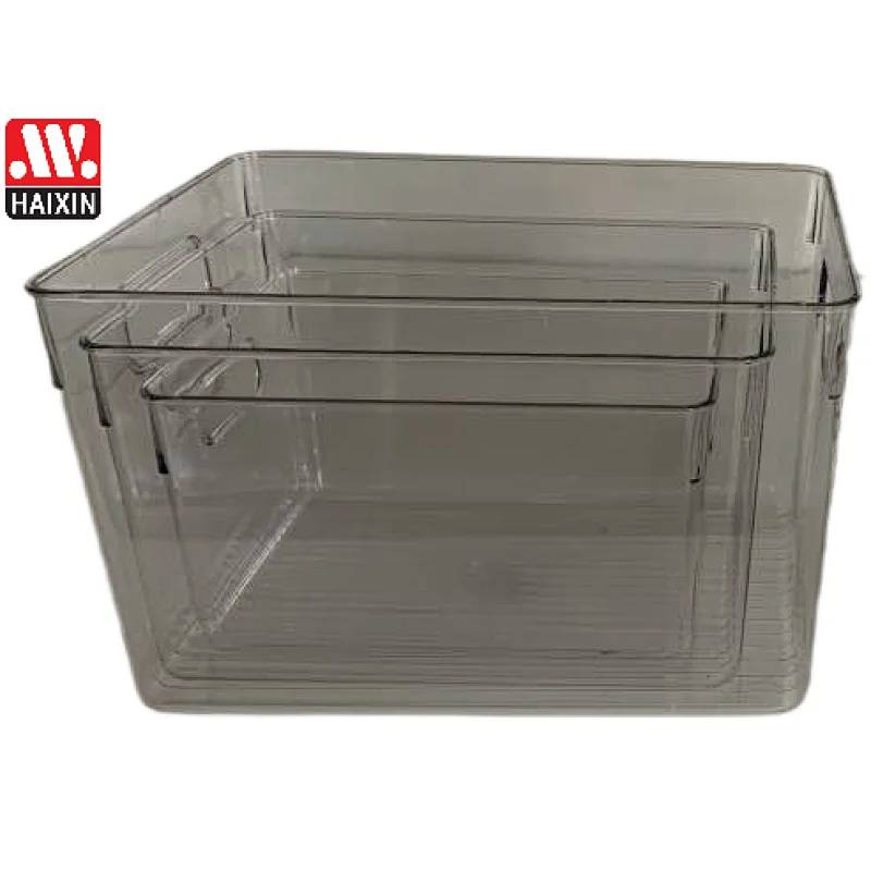Refrigerator storage container set with white box packing