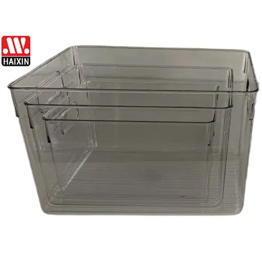 storage container set with white box packing
