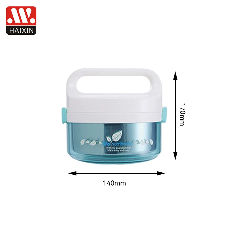 Thermos Bento Lunch Box Leakproof Lunch Compartment Containers Bento Box with Handle, BPA Free,Travel, School(3-Tier)