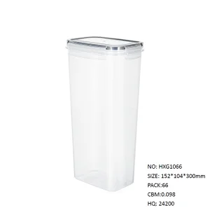 2.8L PP silicone multifunctional food storage container set airtight for kitchen