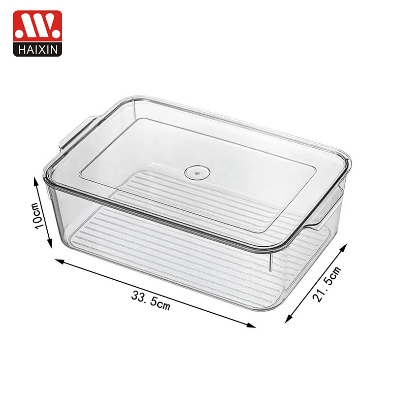 Plastic Fridge Food Storage Container for Kitchen