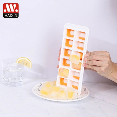 flexible silicone ice cube tray