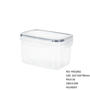 0.8L plastic and silicone BPA free food storage container