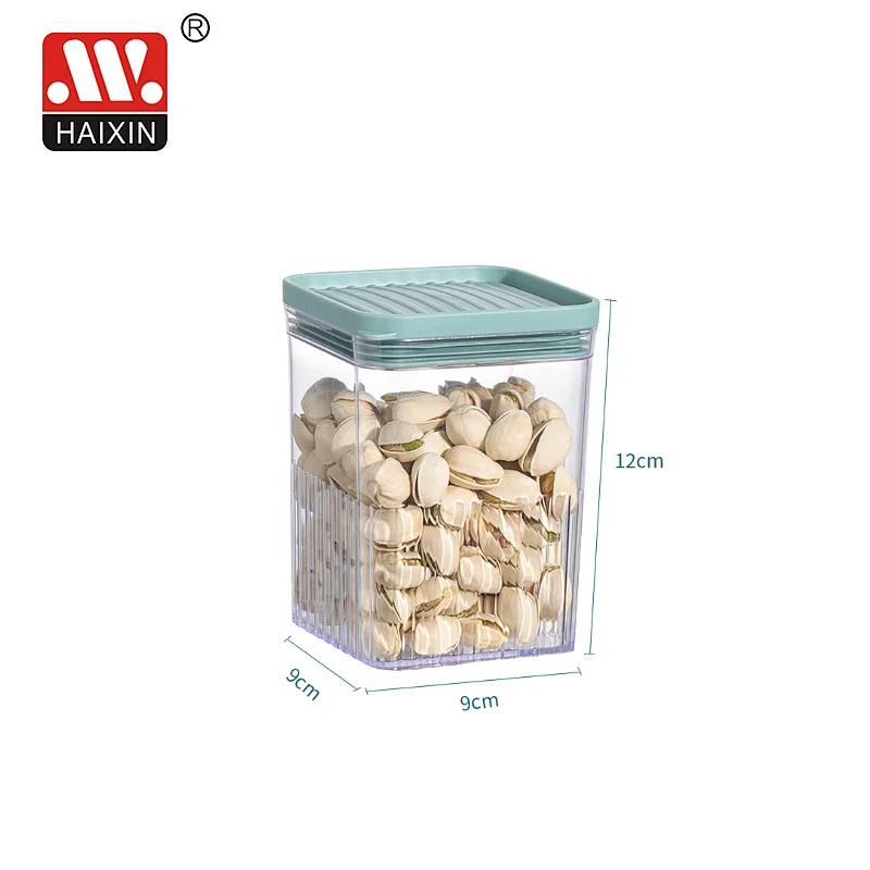 Plastic Clear PS+PE Food Storage Container for Kitchen