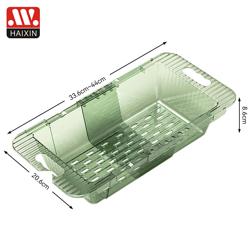 Kitchen Collapsible Portable Wash Basin Dishpan Kitchen Washing Scalable Strainer Basket Foldable Strainer Colander Wash and Drain Dish Tub Drainer for RV, Camping, Marine, BBQ (PET)