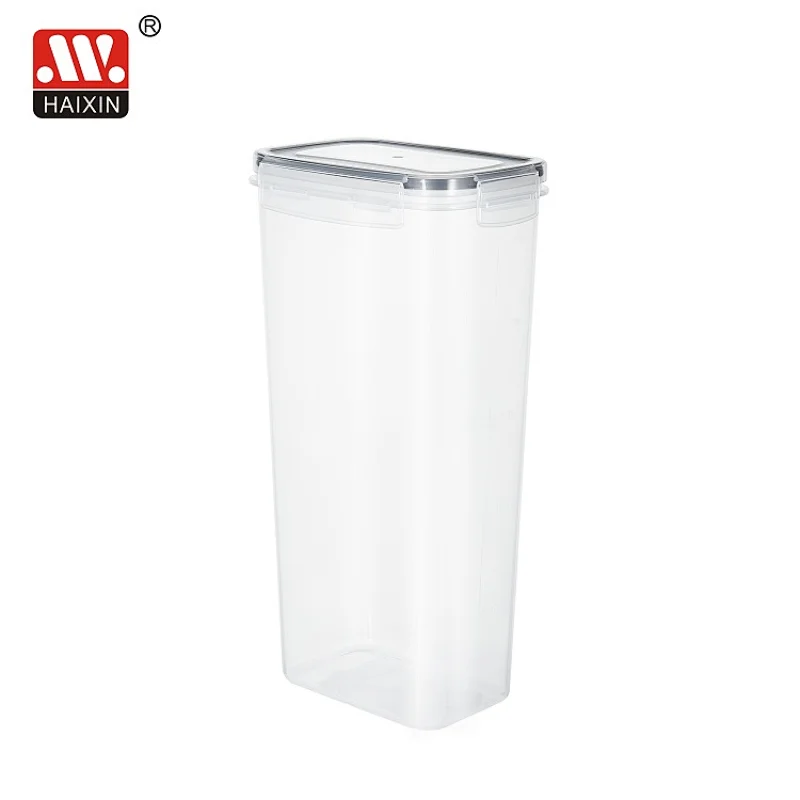 2.8L PP silicone multifunctional food storage container set airtight for kitchen