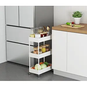 Heavy Duty Storage Basket Organizer Shelves, Easy Assemble for Office, Bathroom, Kitchen