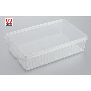 Refrigerator storage container with filter