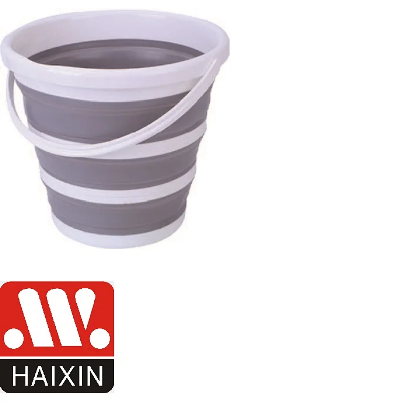 10L foldable basin Collapsible Bucket with Handle