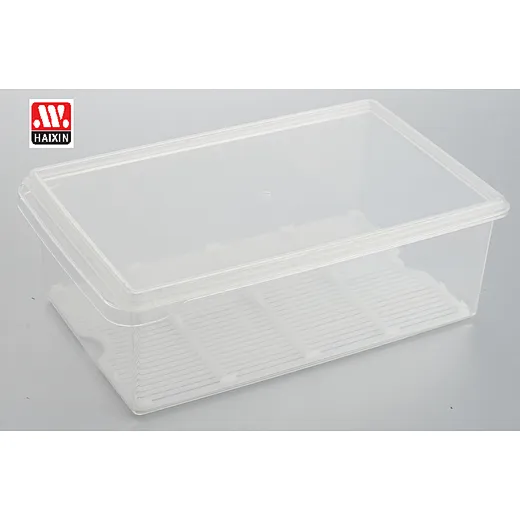 refrigerator storage container with filter
