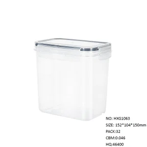1.4L plastic PP BPA free kitchen refrigerator food storage container