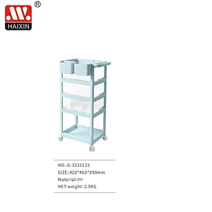 Storage trolley for baby with wheels