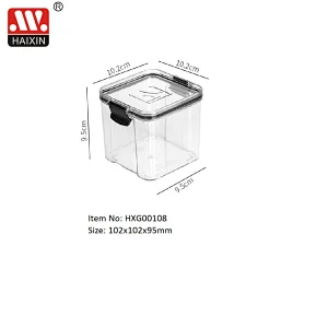 Airtight Food Storage Containers with Easy Lock Lids for Cereal, Flour, Sugar & Dry Food Plastic Stackable Canisters
