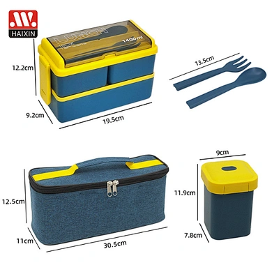 two layers lunch box